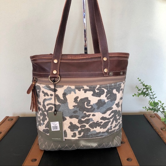 Myra Bag Bags Myra Bag Writer Tote Leather Canvas Poshmark